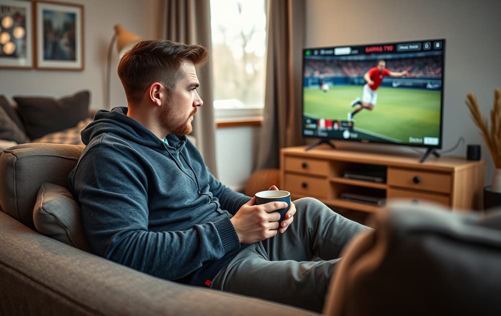 Norsk spiller som sjekker odds og deltar i en oddskonkurranse på mobilen.