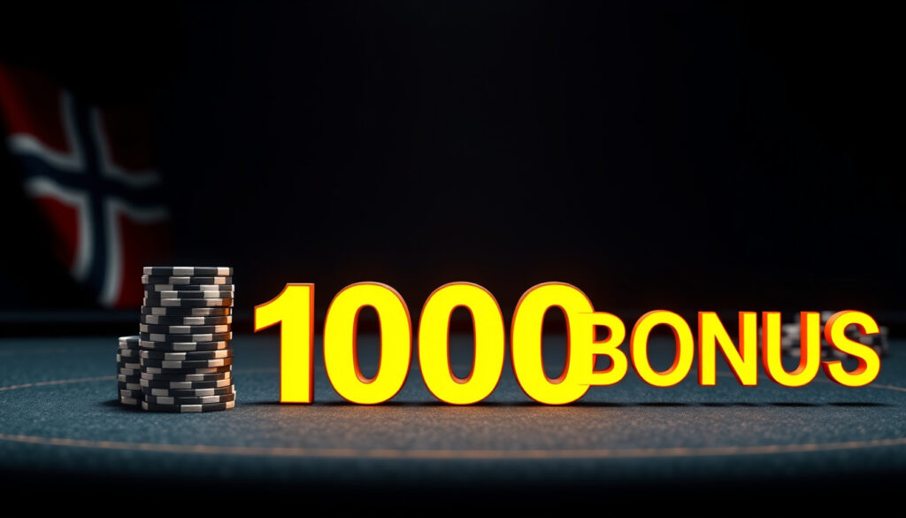 1000 Casino Bonus: Beste Tilbud for Norske Spillere 2026