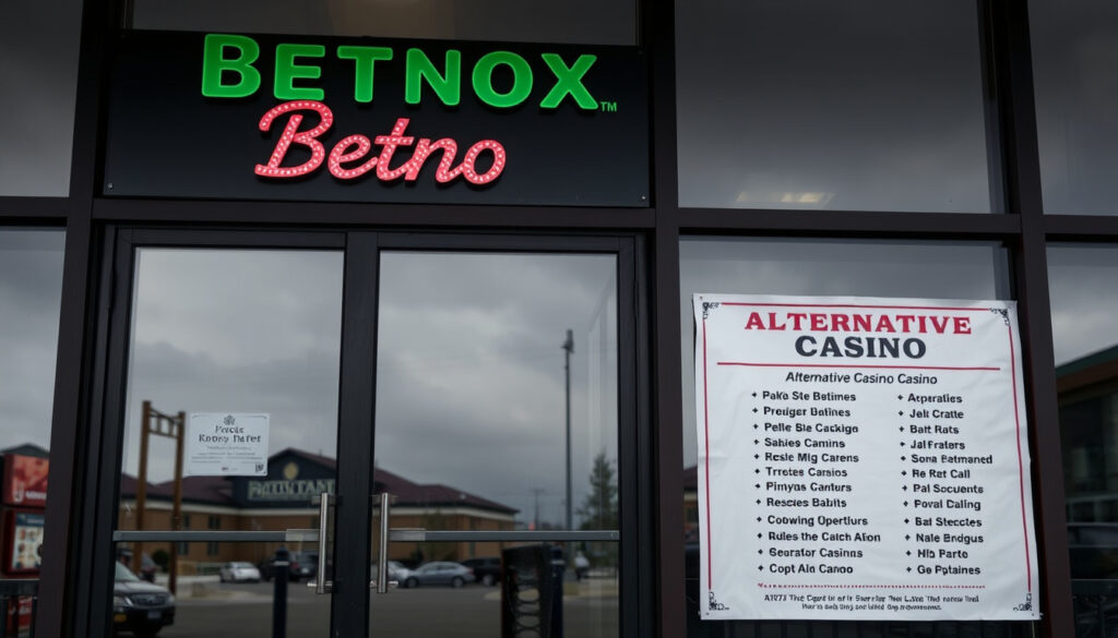 Betnox Casino – Status, nedleggelse og beste alternativer