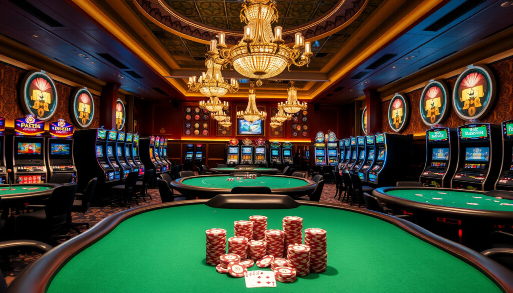 Casino inside: interiør, spilleregler og skatt