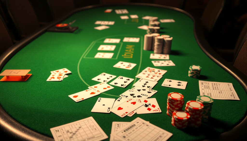 Casino kort: Regler, poeng, bygge og hvordan spille