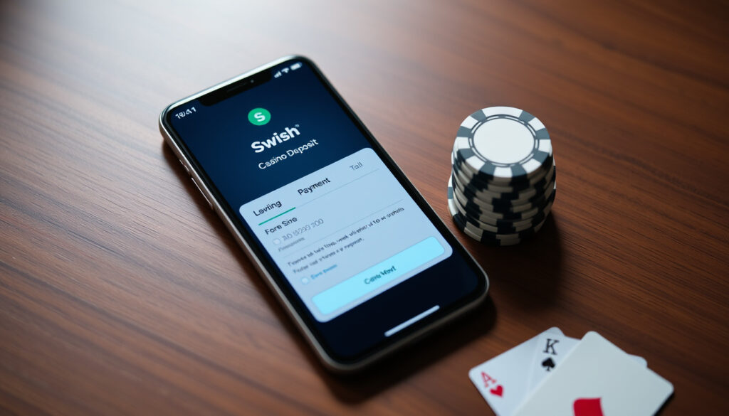 Casino med Swish – Slik fungerer innskudd og uttak