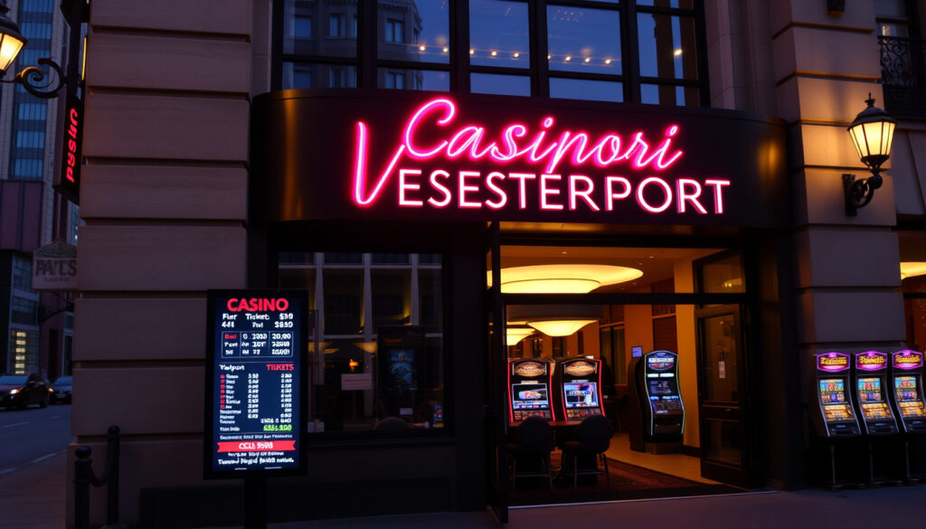 Casino Vesterport – Åpningstider, spill og billetter