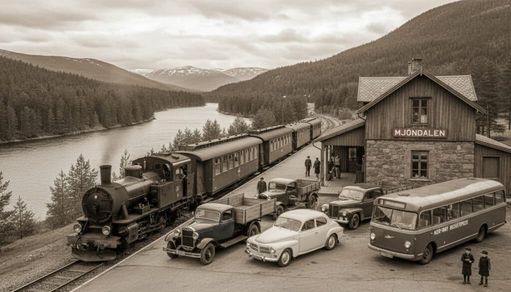 Mjøndalen Transport Og Lokalhistorie