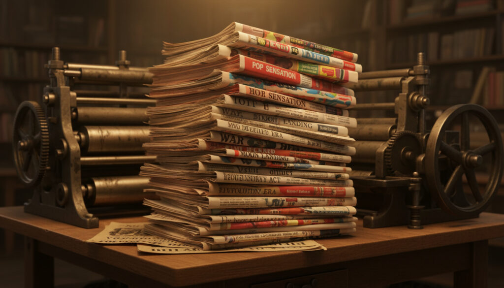 Newspaper – Definisjon, Kjennetegn, Typer og Historie