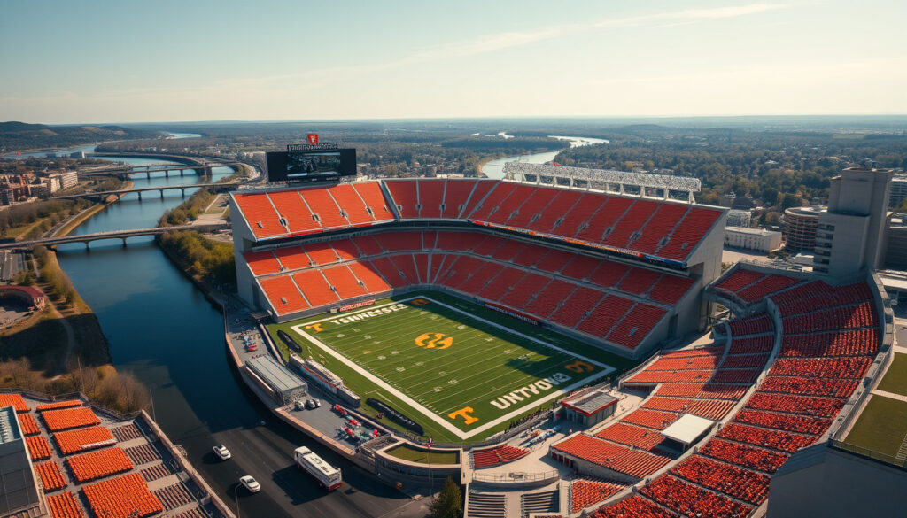 Neyland Stadium: 102 455 seter, historie og rangering