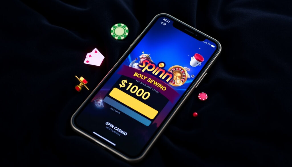 Spin Casino Mobil: App Nedlasting, Login og $1000 Bonus