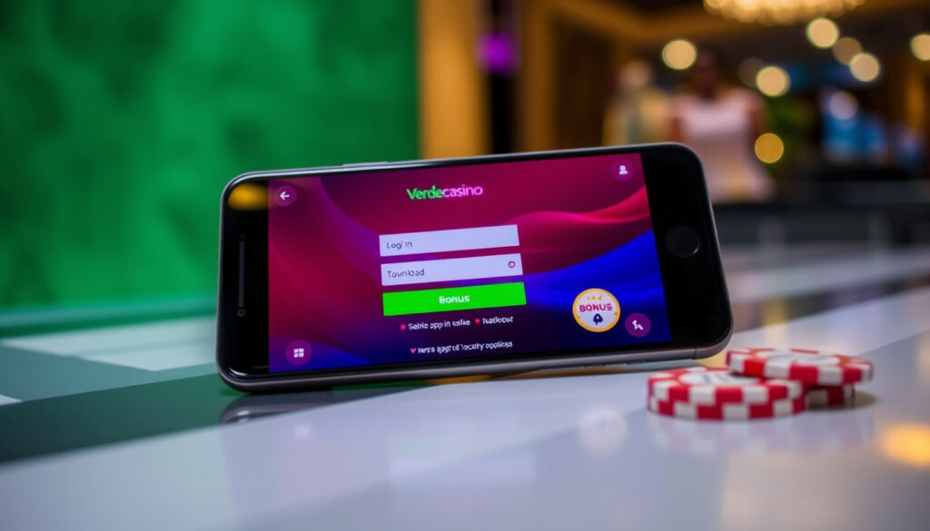Verde Casino App – Nedlasting, innlogging og bonuser